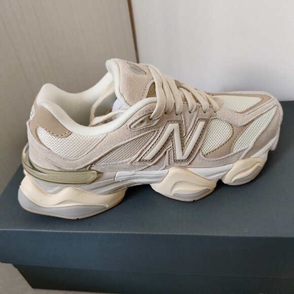 New Balance 9060 Cream Sneakers - Picture 7 of 7